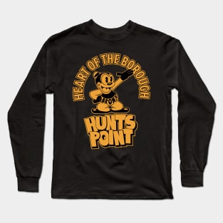 Hunts Point Bronx NYC - Comic-Style Long Sleeve T-Shirt